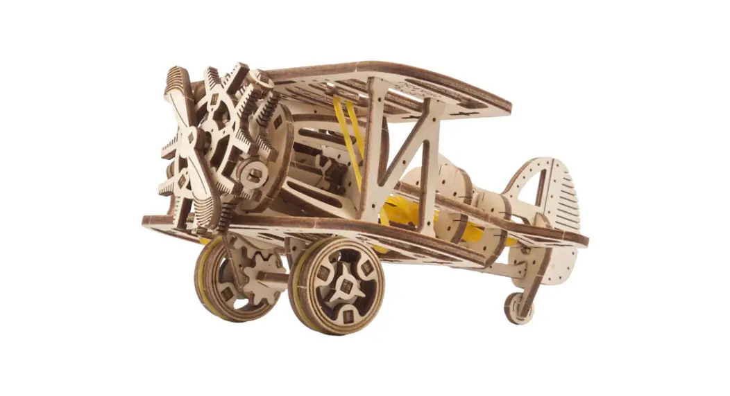 Ugears Mini-biplane Mechanical Model Kit Instruction Manual