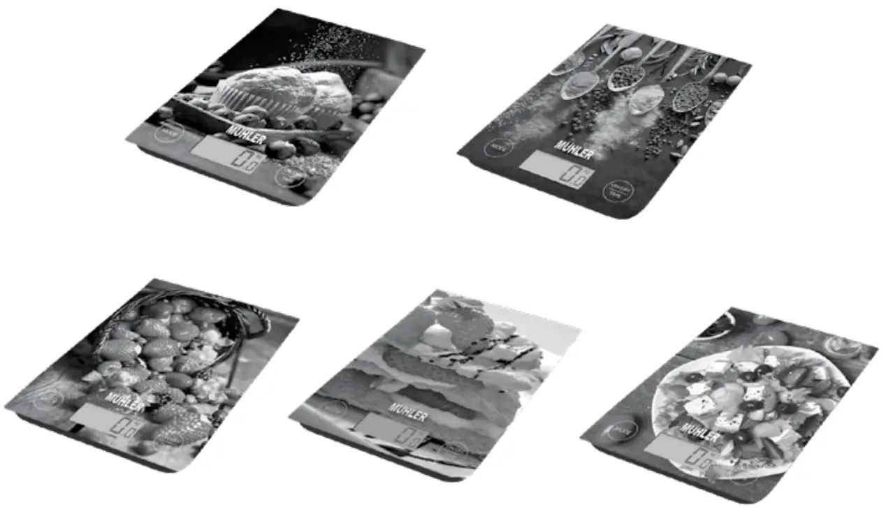 MUHLER KSC-2027 Digital Kitchen Scale