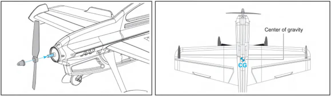 SWIFT ONE QIDI 550 Vertical Flight RTF RC Plane - ASSEMBLY INSTRUCTIONS 11