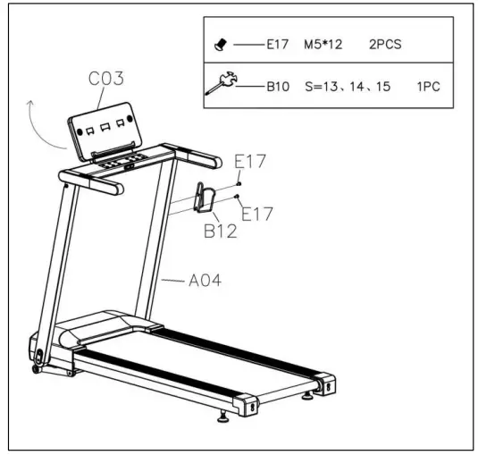 SUNNY SF-T722022 Interactive Slim Auto Incline Treadmill with Bluetooth - STEP 5
