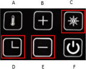 Goldair GPOC4115 - Pairing Mode 2