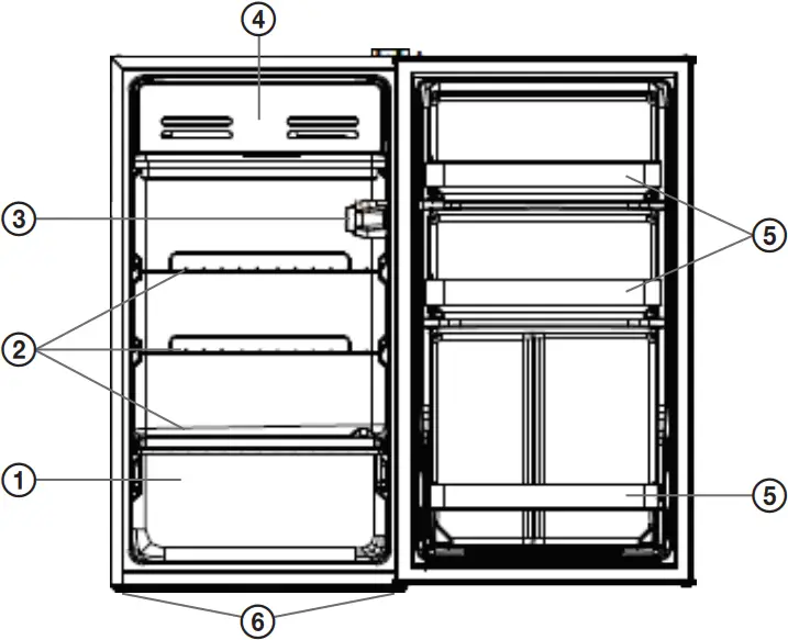 ECG ERT 10860 WE - DESCRIPTION