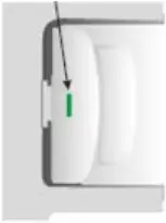 ECG ERT 10860 WE - Door open indicator
