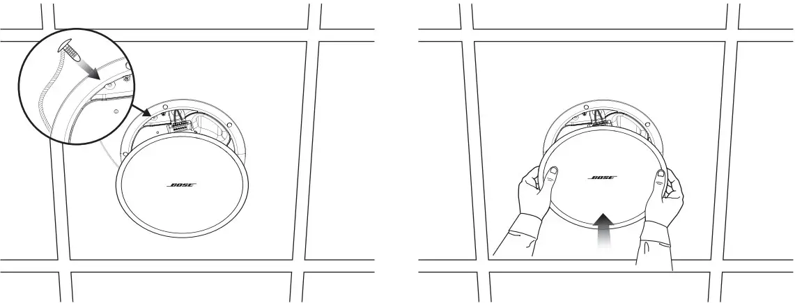 Attaching the Grille