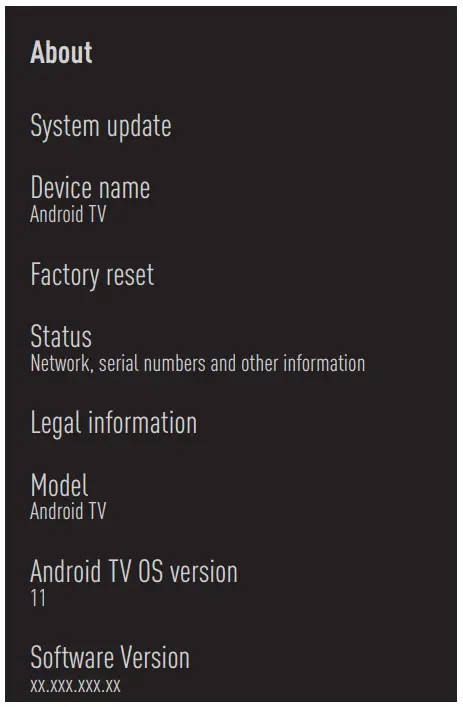 beko B55 C 985 B Smart Android TV - About