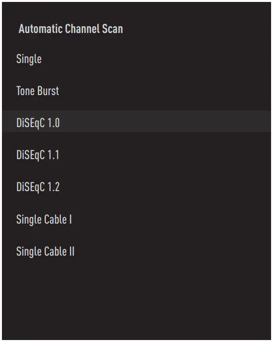 beko B55 C 985 B Smart Android TV - Automatic Channel Scan 2