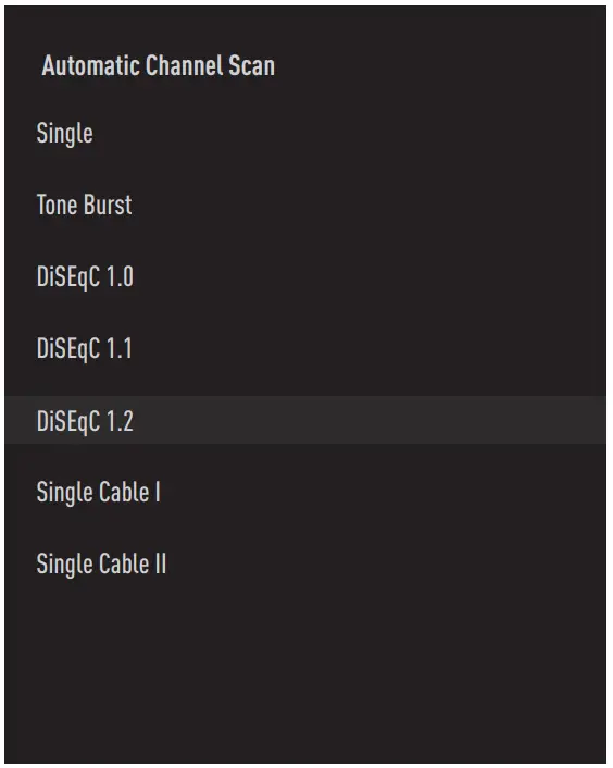 beko B55 C 985 B Smart Android TV - Automatic Channel Scan 3