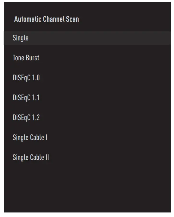 beko B55 C 985 B Smart Android TV - Automatic Channel Scan1
