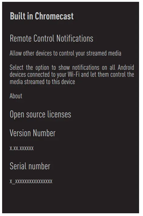 beko B55 C 985 B Smart Android TV - Built in Chromecast