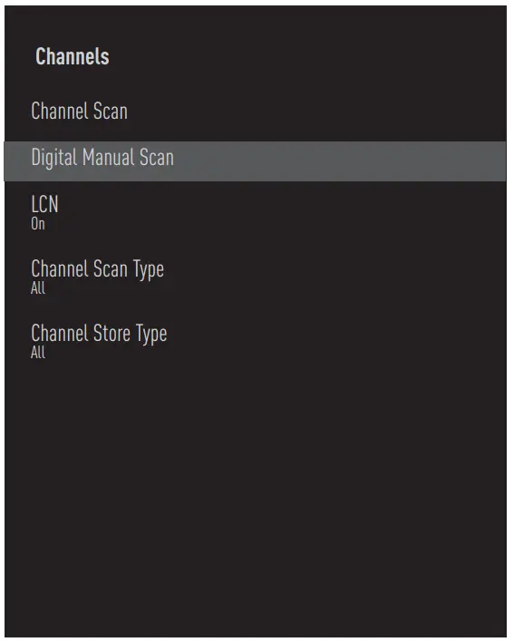 beko B55 C 985 B Smart Android TV - Channels 2