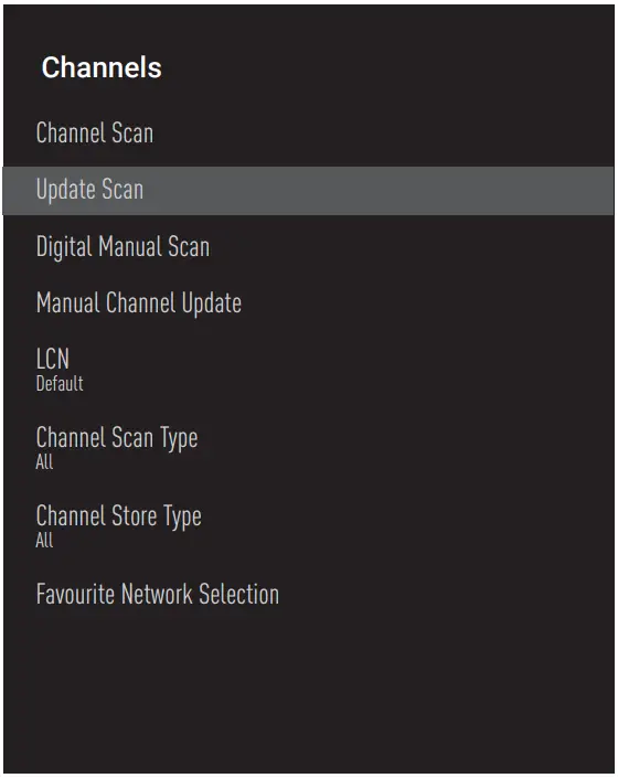 beko B55 C 985 B Smart Android TV - Channels 4