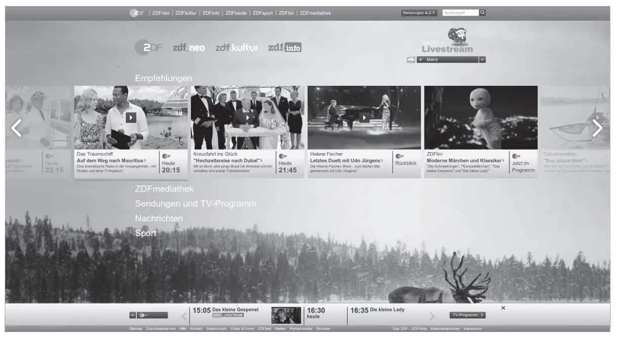 beko B55 C 985 B Smart Android TV - HBBTV MODE