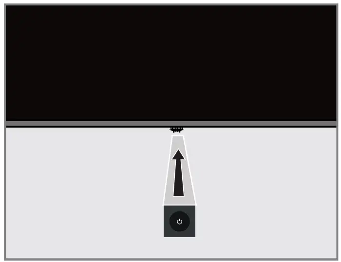 beko B55 C 985 B Smart Android TV - Keypad