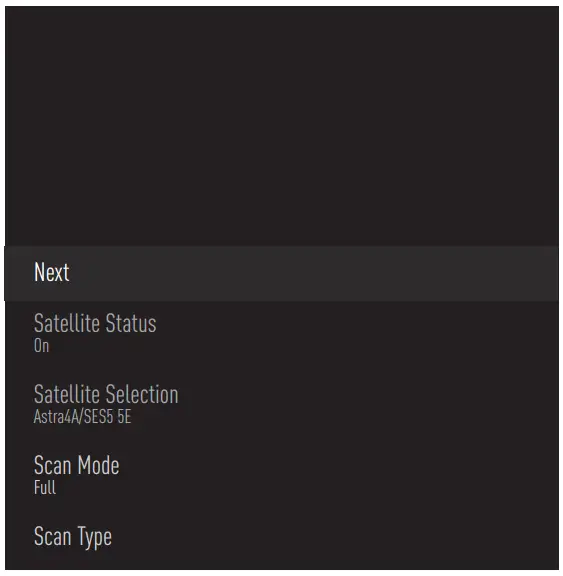 beko B55 C 985 B Smart Android TV - Manual search