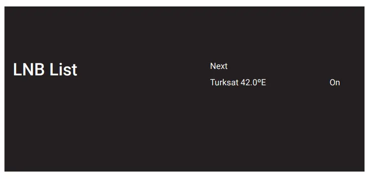beko B55 C 985 B Smart Android TV - SETTINGS