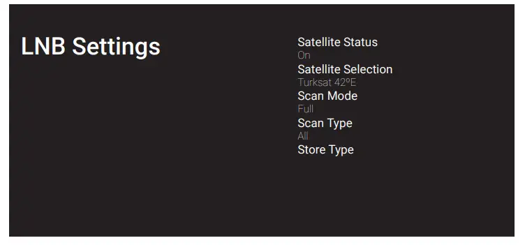 beko B55 C 985 B Smart Android TV - SETTINGS1