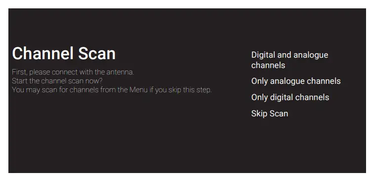 beko B55 C 985 B Smart Android TV - SETTINGS10