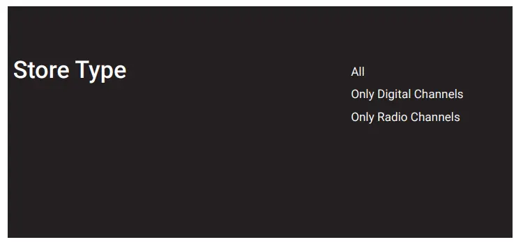 beko B55 C 985 B Smart Android TV - SETTINGS5