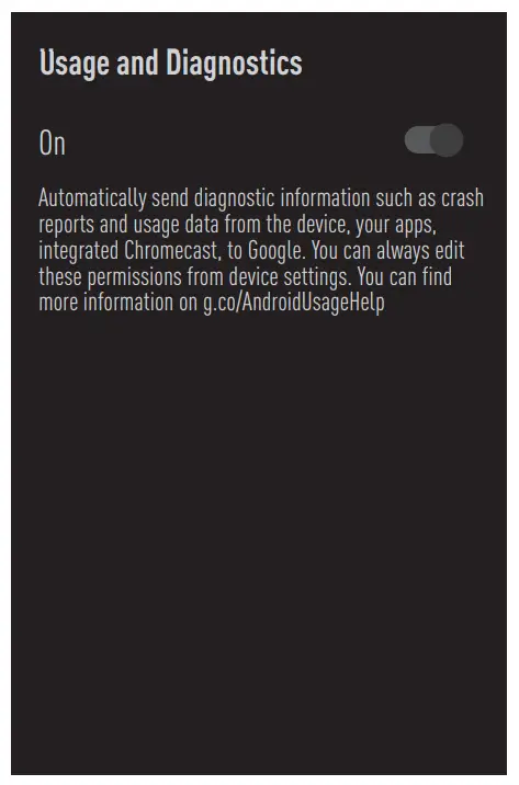 beko B55 C 985 B Smart Android TV - Usage and Diagnostics