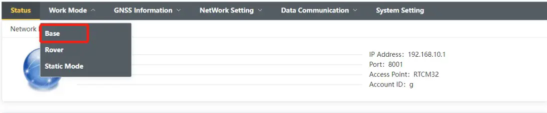 Configuring the device