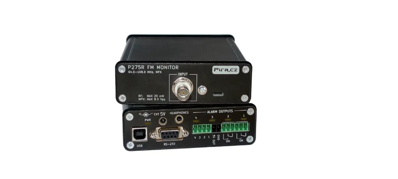 Pira Cz P275r Fm Monitoring Receiver With Two Relays User Guide