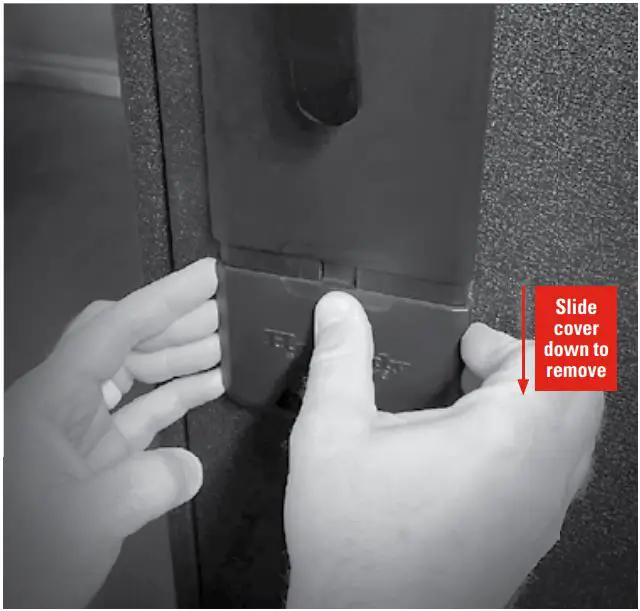 Hornady Security 98196WIFI Ready Vault with WiFi Instruction Manual - Access the key lock