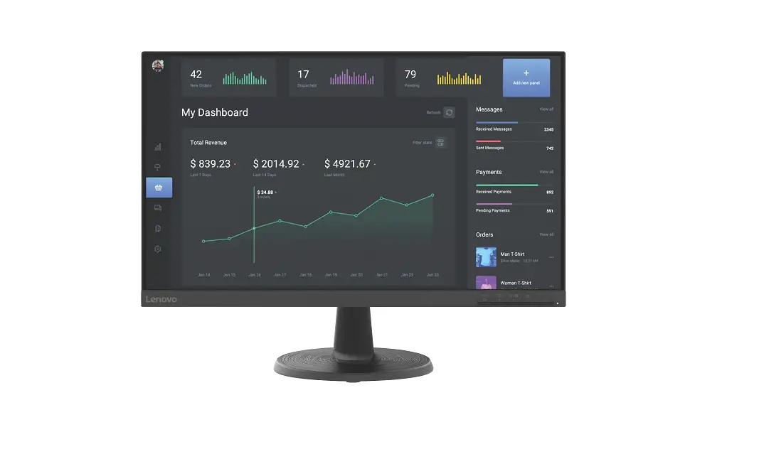 Lenovo D24-40 23.8 Inch Monitor Installation Guide