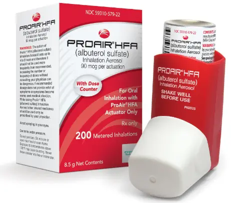 adherium-Teva-Albuterol-Sulfate HFA-Product-image