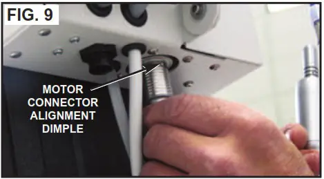 Aseptico AEU 525CF Portable Dental System - SETTING UP THE UNIT 9
