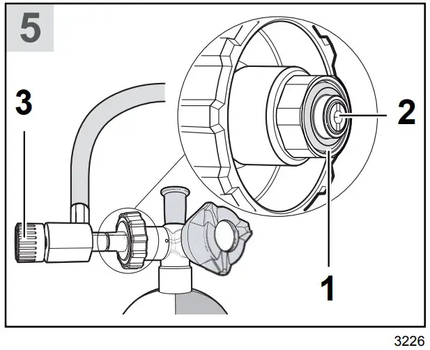 Fitting air cylinders