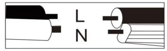 4MODERNHOME D155-1B4 Houston 1 Light Black Gold Dimmable Armed Sconce - Connection.