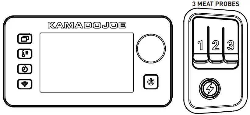 KAMADO JOE KJ15041123 Digital Charcoal Grill and Smoker - icon 3