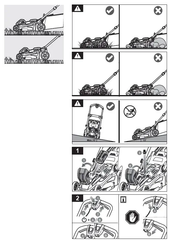 RYOBI RLM36X41H60PG Cordless Lawnmower Instruction Manual-fig-27