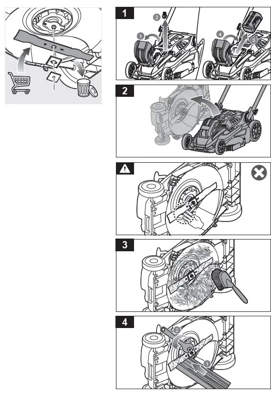 RYOBI RLM36X41H60PG Cordless Lawnmower Instruction Manual-fig-32