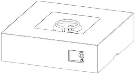 Sunnydaze SDZ WAR 427 35 Inch Contempo Propane Fire Pit