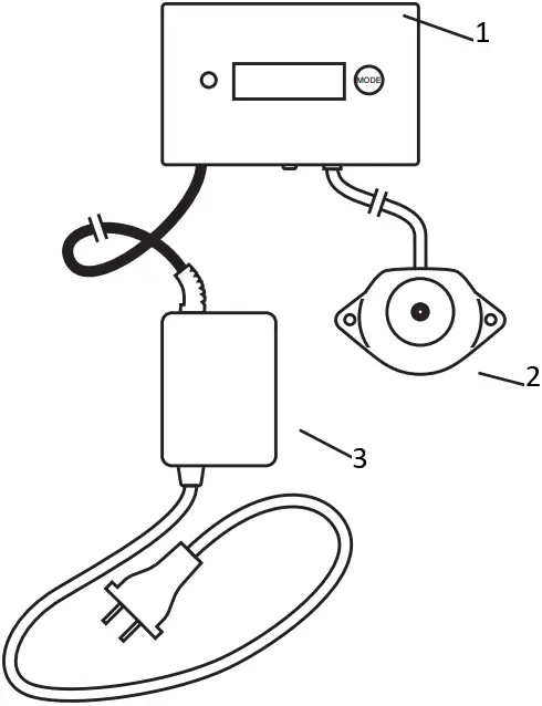 FRESH-AIRE UV TUV-RAD-100-DL Radiometer and Lamp Life Monitor A3