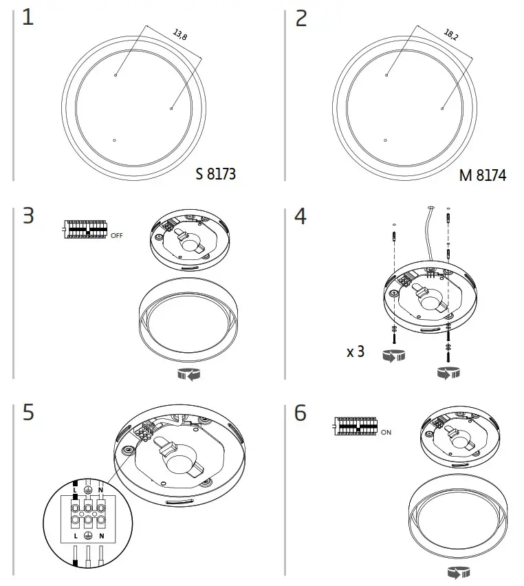 Nowodvorski 8173 Pan LED - Fig1