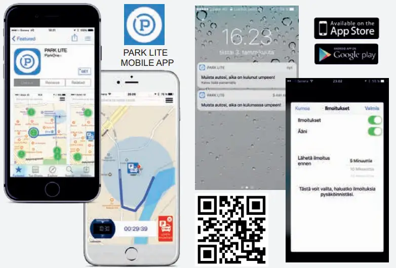 Needit Park Lite 2 Automatic Parking Disc - applications