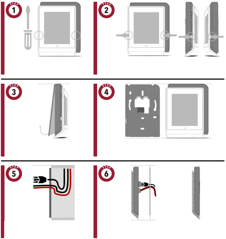 Acuity Brands DTC Digital Time Clock - Mounting Instructions