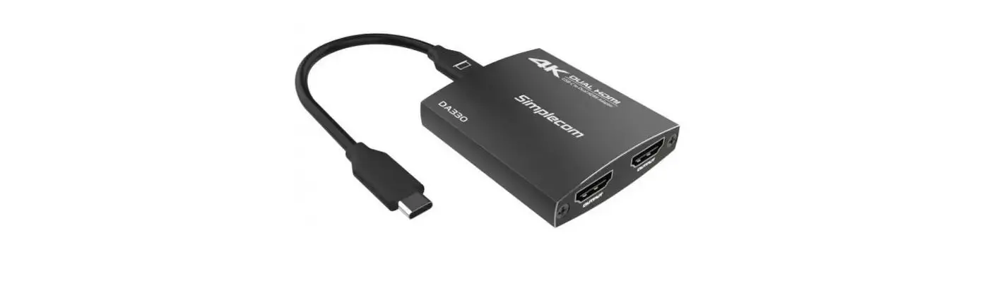 Simplecom Da369 Usb 3.0 Or Usb-c To Dual Hdmi 2.0 Display Adaptor User Manual Simplecom Da369 Usb 3.0 Or Usb-c To Dual Hdmi 2.0 Display Adaptor User Manual