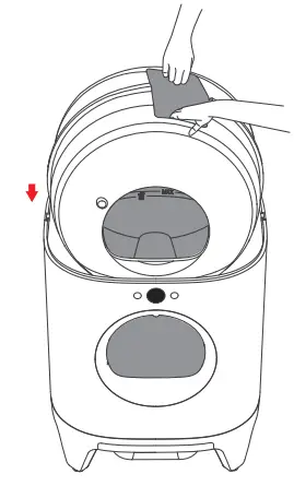 PETKIT PURA X Automated Self-Clean Cat Litter Box - Product 7