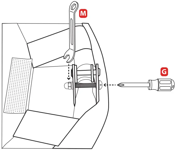 Make sure it’s hinged