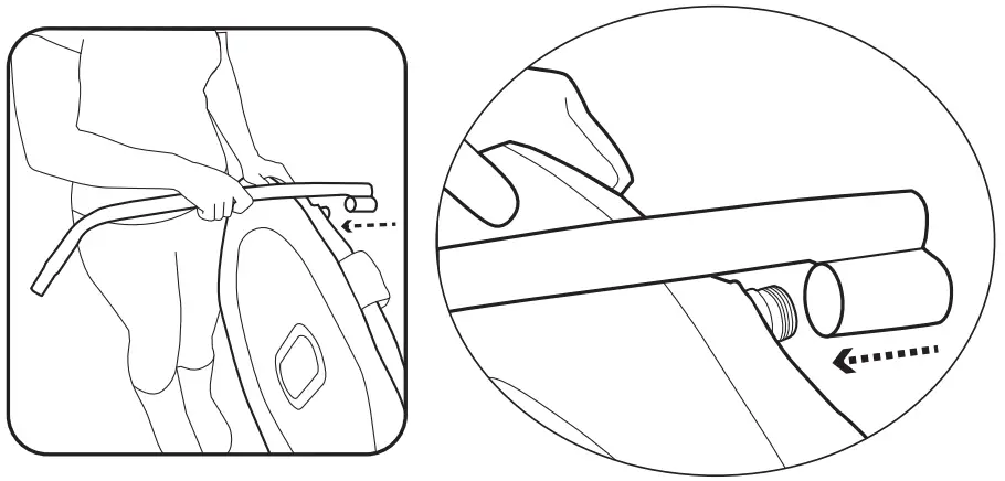 Handle legs...match it up