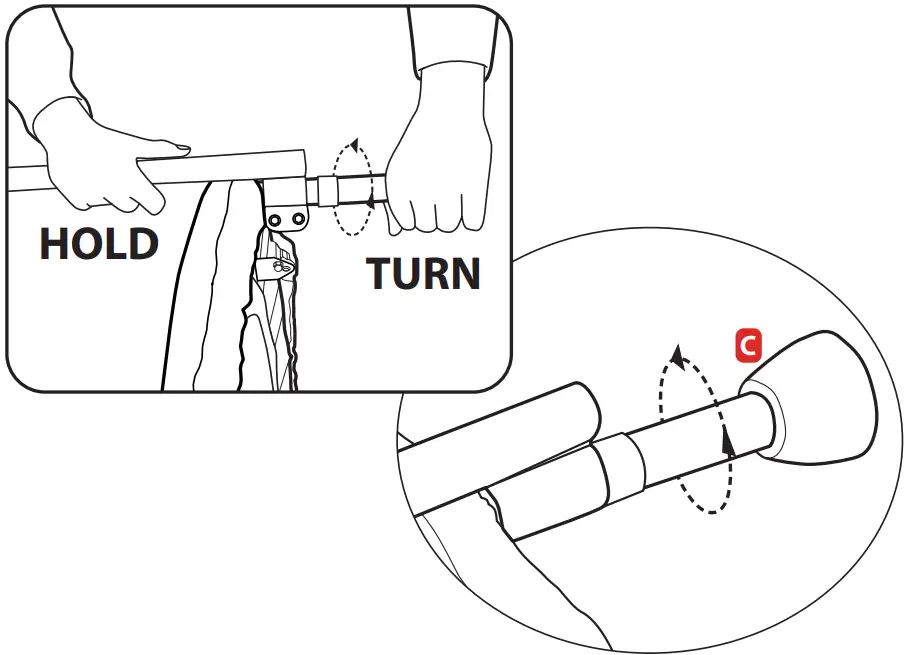 Handle legs...match it up