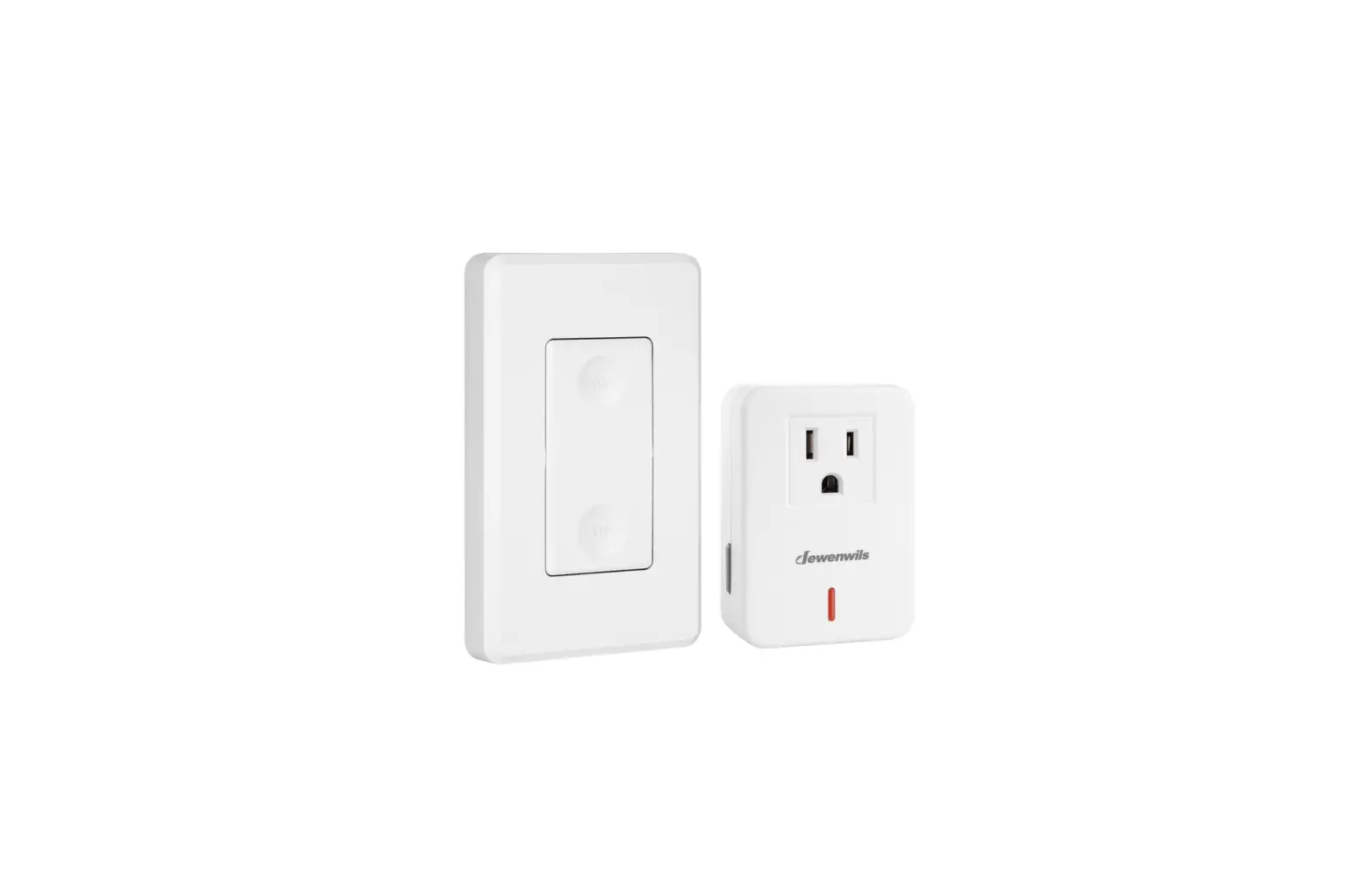 Dewenwils Hrls11c1 Remote Control Outlet Wireless Wall Mounted Light Switch User Manual