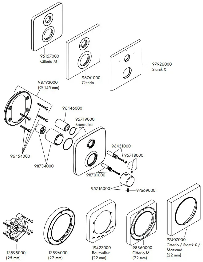 hansgrohe 16820XXX AXOR Montreux - fig 13