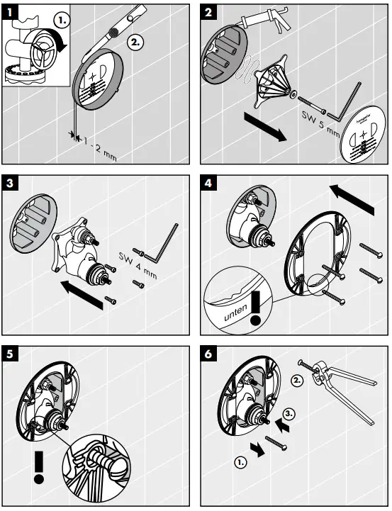 hansgrohe 16820XXX AXOR Montreux - fig 2