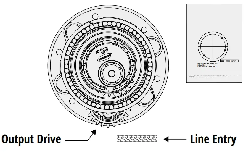 Determine Winch Mounting Position