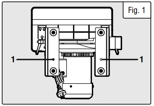 WEN 65812 12 Inch Benchtop Disc Sander - SECURING