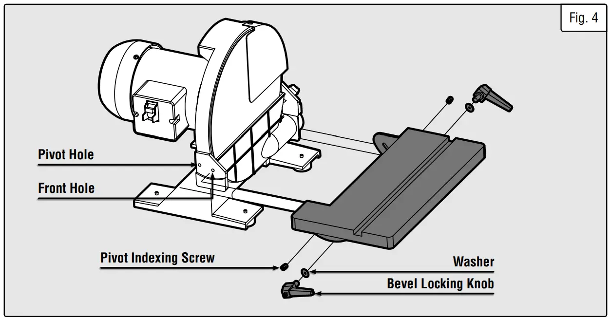WEN 65812 12 Inch Benchtop Disc Sander - WORK TABLE